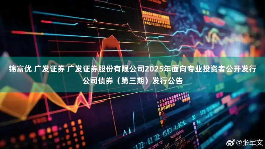 锦富优 广发证券 广发证券股份有限公司2025年面向专业投资者公开发行公司债券（第三期）发行公告